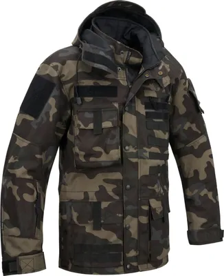 Produktbild von Brandit Performance Outdoor Outdoorjacke Größe XL Farbe Dunkles Tarnmuster