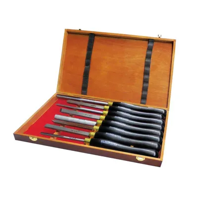 Image de Coffret de 8 gouges de tournage - L. 470 mm
