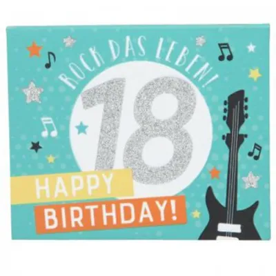 Produktbild von Depesche Wunscherfüller Soundboxen Zahlengeburtstage : 18. Geburtstag Wunscherfüller Soundboxen Zahlengeburtstage: 18. Geburtstag
