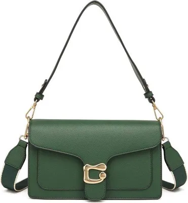Produktbild von Famanu Kleine Umhängetasche Damen - Crossbody Abendtasche mit Abnehmbarem Riemen und Kreditkartenfächern
