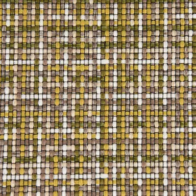 Produktbild von Bezugsstoff Meterware Möbelstoff Polsterstoff Mosaico grün gelb 140cm