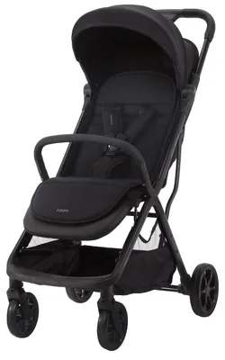 Produktbild von Kinderwagen Zoom Schwarz Autofold inkl. Beindecke 68,5x52x106 cm ab 6 Monaten bis 22 kg