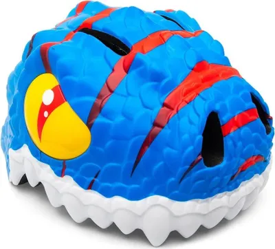 Produktbild von Crazy Safety Dragon Junior-helm Blau  Blau One Size