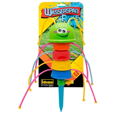 Produktbild von Idena Kinder-Wassersprinkler Wasserspaß RAUPE mehrfarbig