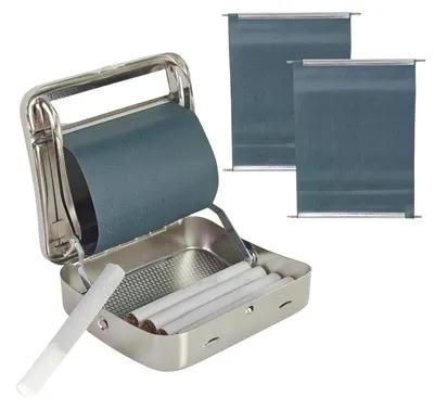 Produktbild von Automatische Zigaretten-Rollmaschine, 2 Canvasmatten, 70 mm, für Tabak