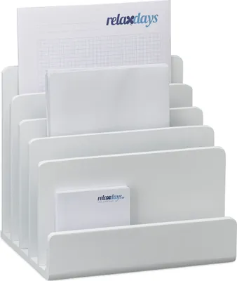 Obrázek produktu pro relaxdays 10023250_0 relaxdays Briefständer   weiß