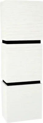 Obrázok produktu pre Kúpeľňová závesná skrinka Devo Viva 2.0 pravá biela 40 x 12,7 x 26 cm VV2-S3DP40x26-F104