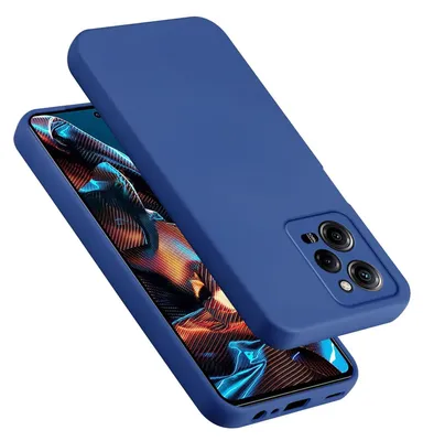 Immagine prodotto di Cadorabo Custodia per Xiaomi Poco X5 Pro 5G Custodia in silicone per telefoni cellulari Custodia in silicone liquido, custodia protettiva resistente ai graffi e agli urti per Xiaomi Poco X5 Pro 5G