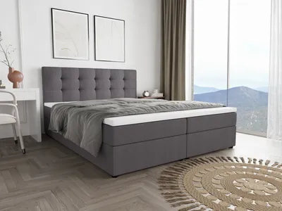 Produktbild von Boxbett FADO 11 140x200 Cosmic 160, Bett, Bettkasten, Hotelbett, Topper, Matratze, Bettkasten, Schlafzimmer, Bonell, Stauraum, Kontinentalbett