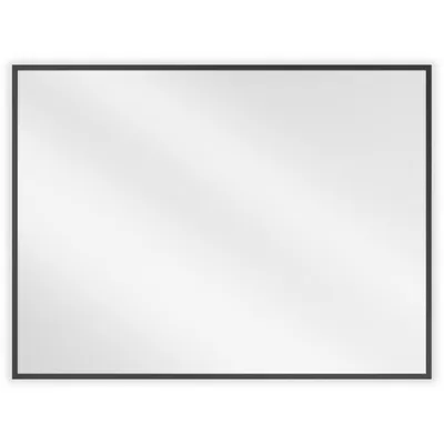 Zdjęcie produktu dla Mexen Loft lustro łazienkowe prostokątne 80 x 60 cm, rama czarna - 9852-080-060-000-70