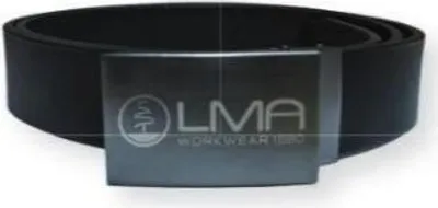 Produktbild von Ledergürtel und Metallschnalle mit LMA-Gravur - 9197C
