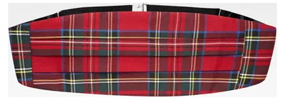 Produktbild von Traditioneller Kummerbund aus Schottland, Rot