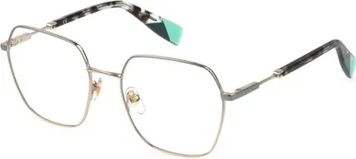 Produktbild von Furla VFU640 Shiny light gold w/coloured pa 54/18/140 Damen Brillen