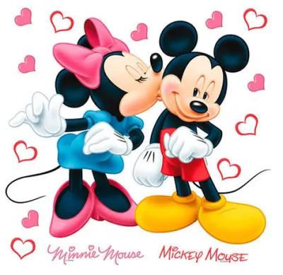 Produktbild von Disney-Aufkleber 30X30 Cm./1 Stück Mickey Maus