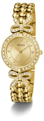 Produktbild von Guess Damen Armbanduhr gold GB RIBBON GW0838L2