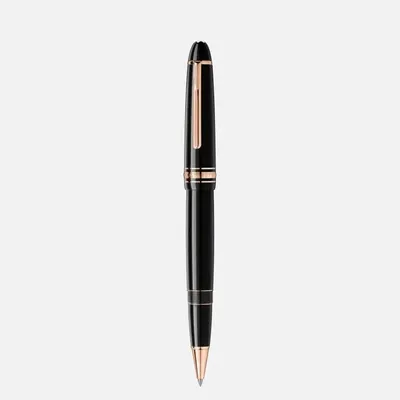 Produktbild von Montblanc MB132481, Stick Pen, Schwarz, Harz, Gold, 1,55 cm, 145,3 mm