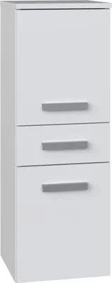 Produktbild von Niedriger Badezimmerschrank ATSO – mattweiß