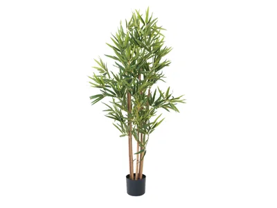 Image de EUROPALMS Bambus deluxe, plante artificielle, 120cm