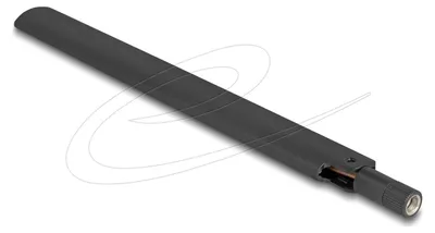 Obrázok produktu pre DeLOCK 90677, 6 dBi, 2.4 - 2.4835, 5.15 - 5.875 GHz, 50 ohm, Wi-Fi 6 (802.11ax), Dvojpásmový (2,4 ghz/5 ghz), Všesmerová anténa