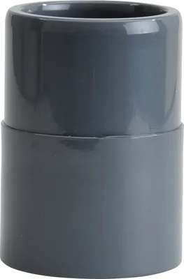 Produktbild von Grauer PVC Klebefitting Adapter 40/32 mm für PVC-/HT-Abwasserrohre