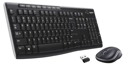 Produktbild von Logitech MK270 Kabelloses Set mit Tastatur und Maus für Windows