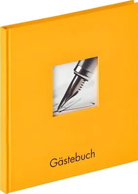 Produktbild von Walther, GB-205-I,Gästebuch Fun, 23x25 cm, maisgelb