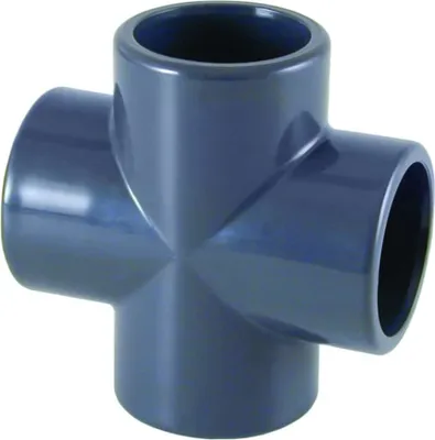 Zdjęcie produktu dla PVC - gniazdo krzyżowe U 25 mm PN16