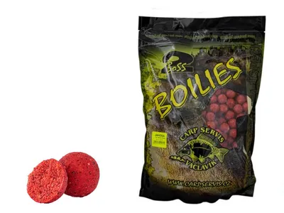 Obrázek produktu pro CSV Carp Servis Václavík boilies Boss2 Jahoda 25mm 1kg Průměr: 25mm
