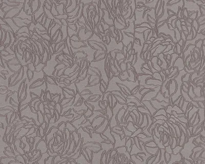Produktbild von EDEM 9040-22 Blumen Tapete Floral glänzend grau braun 10,65 m2