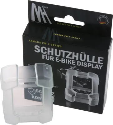 Produktbild von MH Cover E-Bike Display Silikon-Schutzhülle, Transparent, Yamaha PW-X Series