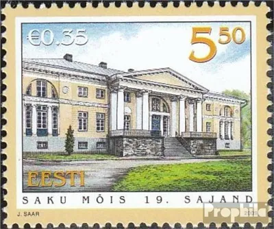 Produktbild von Briefmarken Estland 2009 Mi 648 (kompl.Ausg.) postfrisch Gutshof