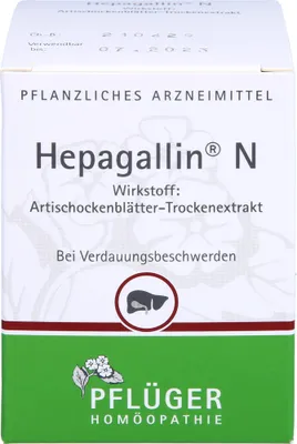 Zdjęcie produktu dla Hepagallin® N, 100 szt. DRA