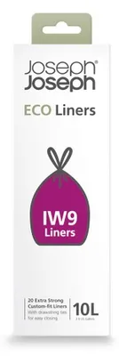 Produktbild von Joseph Joseph IW9 10L grau Öko-Abfallbeutel