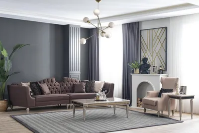Produktbild von Wohnzimmer Sofagarnitur 541Sitzer Couchtisch 2х Beistelltisch neu Luxus