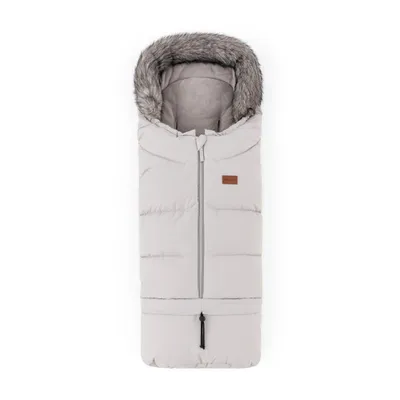 Produktbild von Petite&Mars Fußsack für Kinderwagen 4v1 Arctic Winterfußsack für Kinderwagen Buggy und Autositz * Warrm * Wasserdicht * Winddicht (Champagne Shower)