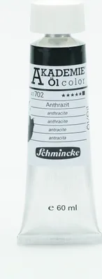 Produktbild von Schmincke 60ml AKADEMIE Öl color Anthrazit Öl 41 702 011