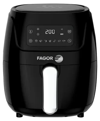 Heißluftfritteuse 5,7 l, 1800 W, LED-Touch, 7 Programme, schwarz