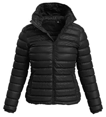 Produktbild von Stedman - "Lux" Steppjacke für Damen LT6277 (XL) (Schwarzer Opal)