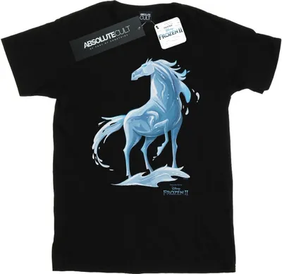 Produktbild von Disney - "Frozen 2 The Water Spirit" T-Shirt für Herren BI27108 (L) (Schwarz)