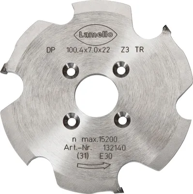 Produktbild von Lamello P-System Nutfräser, Ø 100.4x7x22 mm (Diamant) | 132140
