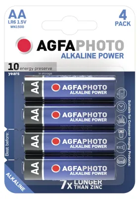 Produktbild von Batterie LR06 Mignon 110-802589 AA 1.5V 4 Stück Packung mit 12 Stück