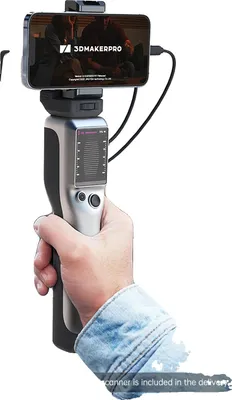 Zdjęcie produktu dla skaner 3D, dokładność 0,02 mm, lekka konstrukcja, bezproblemowe skanowanie