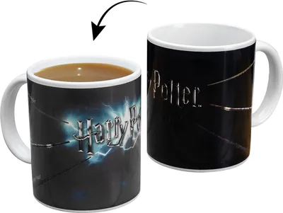 Zdjęcie produktu dla Paladone Products Harry Potter Mug with Magic Wand Thermo Effect PP3868HP