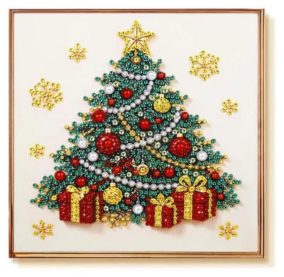 Produktbild von Diamond Painting Set mit Rahmen - Kreatives Bastelset für Erwachsene - 20x20 cm