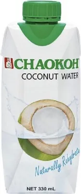 Immagine prodotto di CHAOKOH Acqua di cocco pura 330ml | Acqua di cocco
