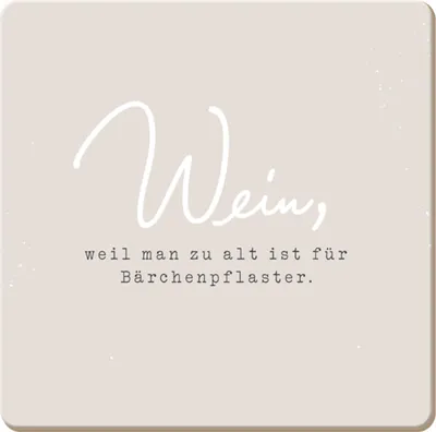 Produktbild von Getränkeuntersetzer, Zubehör für Gläser, Getränke, Tassen, Glasuntersetzer, abwischbar, Korkuntersetzer "Wein"
