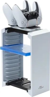 Obrázek produktu pro Froggiex FX-P5-C2-W PS5 Charge and Store Tower