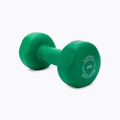 Zdjęcie produktu dla Hantla neoprenowa Body Sculpture 4kg zielona BW 131 4KG