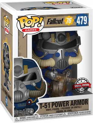 Produktbild von Fallout 76 - T-51 Power Armor 479 Special Edition - Funko Pop! - Vinyl Figur