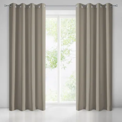 Produktbild von Eurofirany BLACKOUT Vorhang 135x250 Ösen Beige